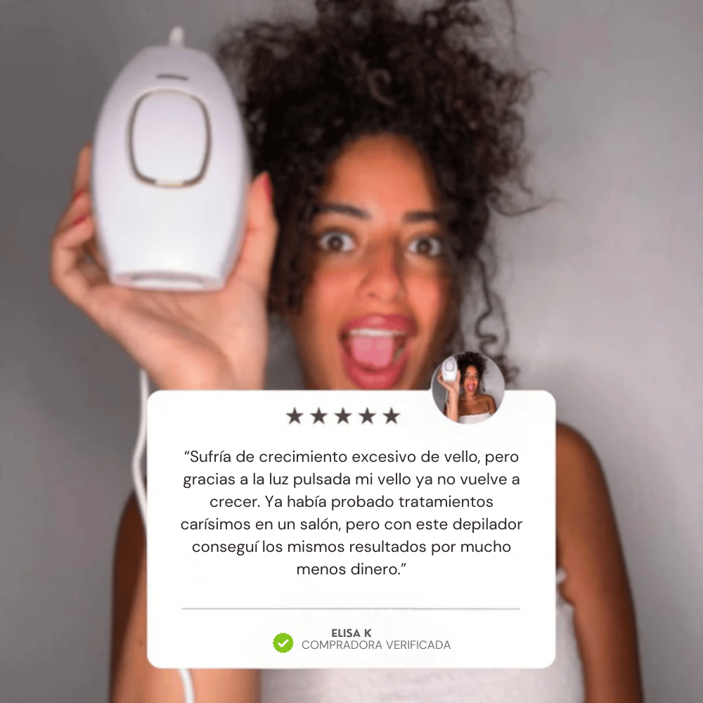 Ephra Cosmetics • Depiladora IPL de Luz Pulsada