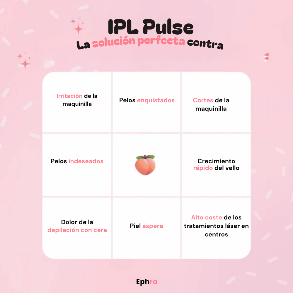 Ephra Cosmetics • Depiladora IPL de Luz Pulsada