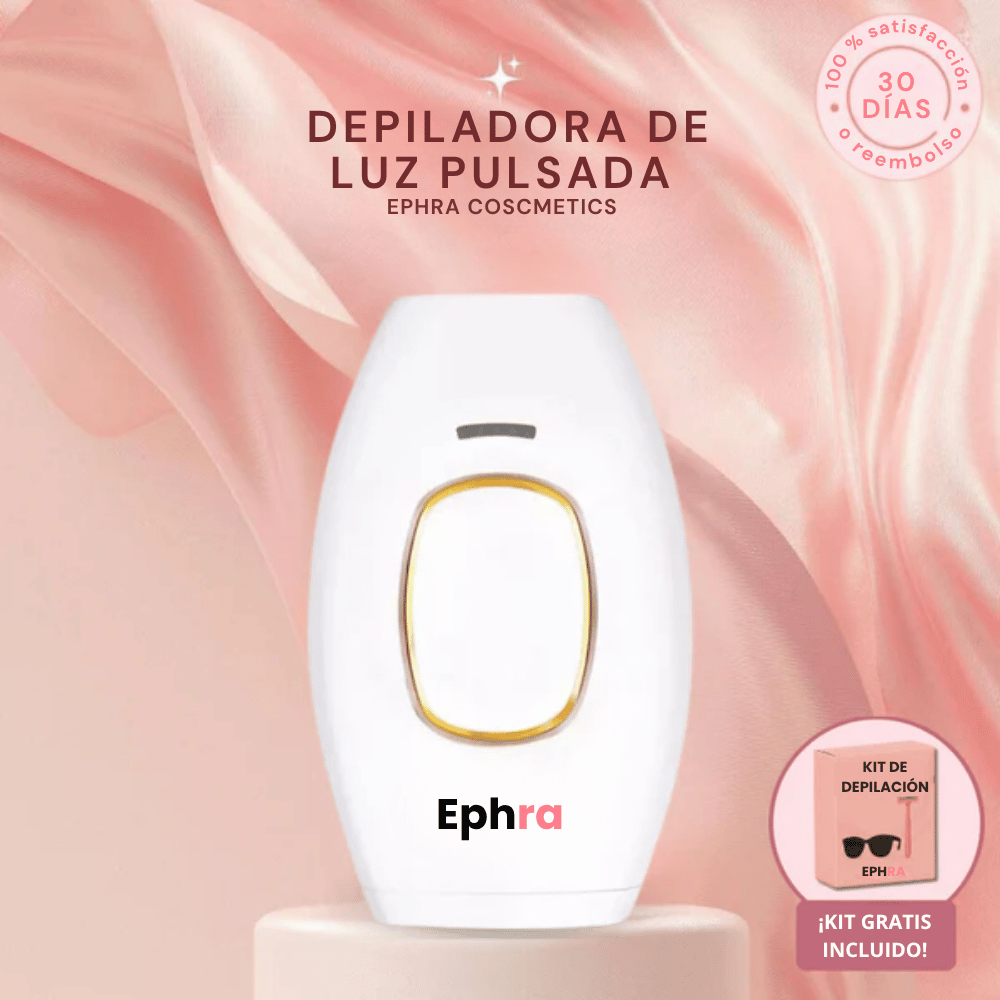Ephra Cosmetics • Depiladora IPL de Luz Pulsada
