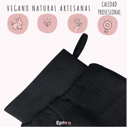 Guante exfoliante para cuerpo y rostro