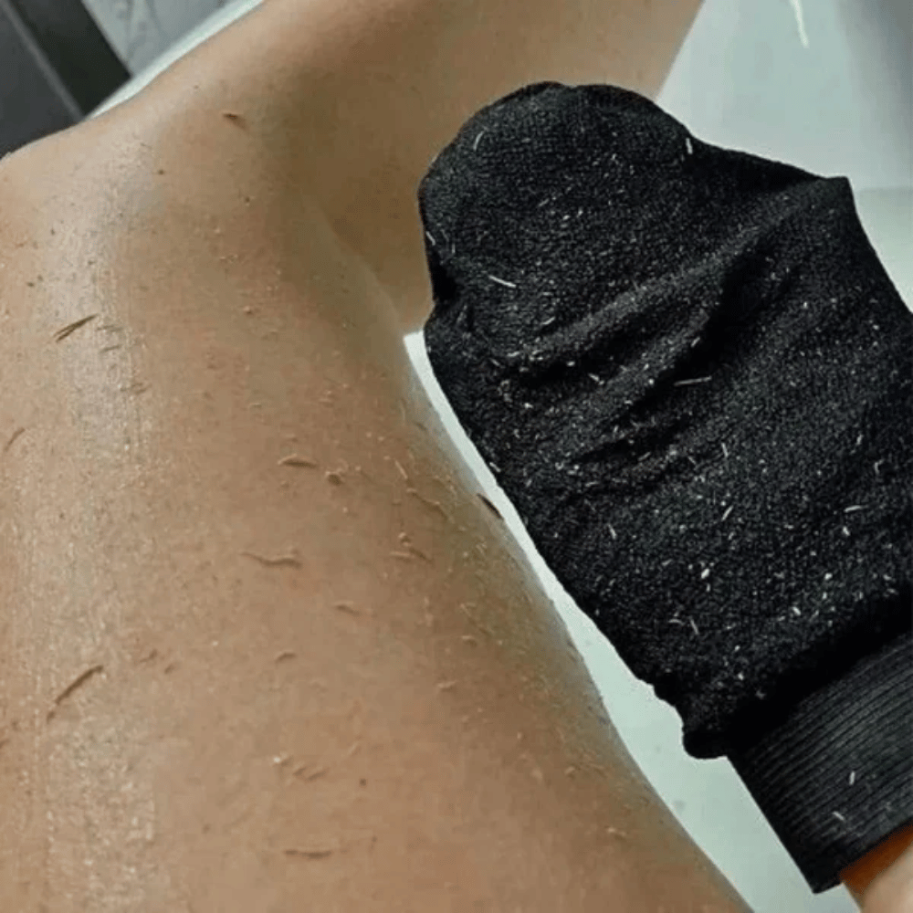 Guante exfoliante