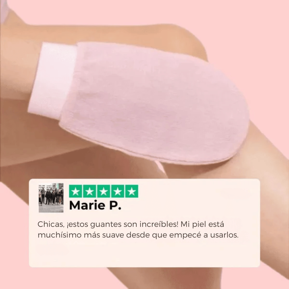 Guante exfoliante para cuerpo y rostro