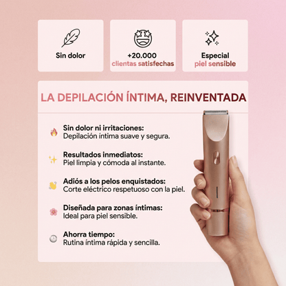 Ephra Cosmetics • Afeitadora eléctrica íntima 2-en-1