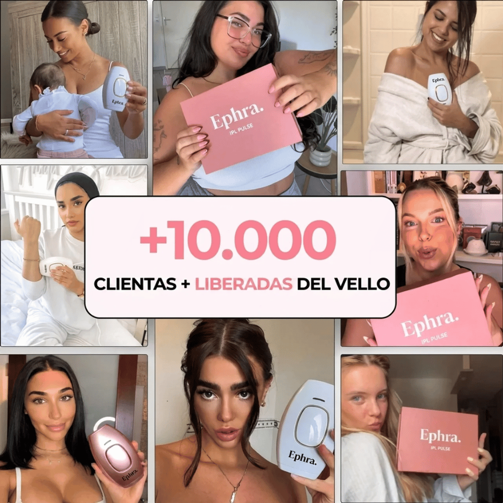 Ephra Cosmetics • Depiladora IPL de Luz Pulsada