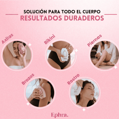 Ephra Cosmetics • Depiladora IPL de Luz Pulsada