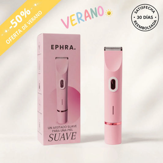 Ephra Cosmetics • Afeitadora eléctrica íntima 2-en-1