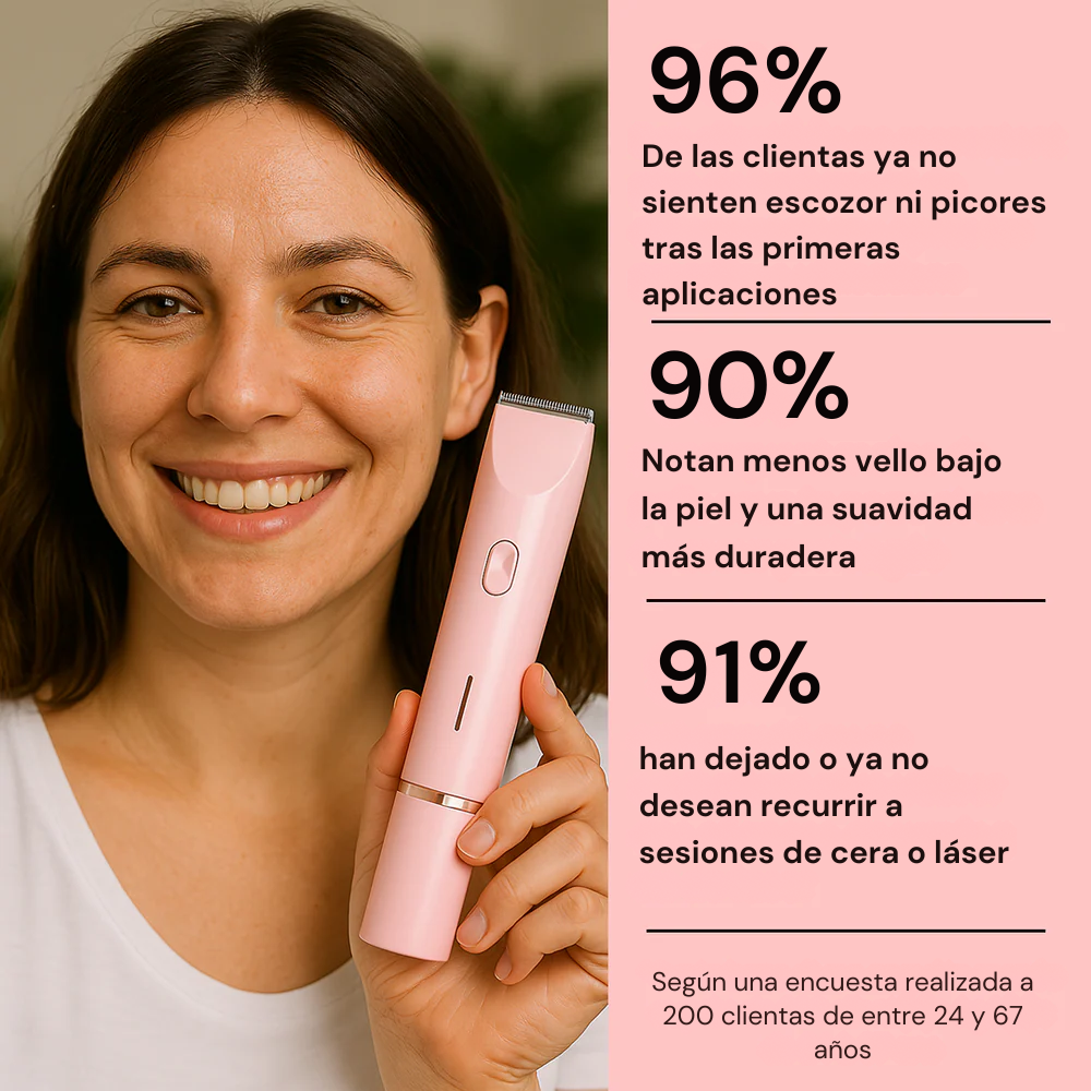 Ephra Cosmetics • Afeitadora eléctrica íntima 2-en-1