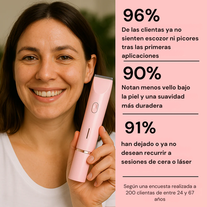 Ephra Cosmetics • Afeitadora eléctrica íntima 2-en-1
